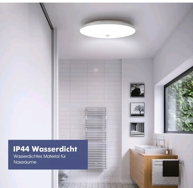Led Deckenlampe Deckenleuchte Bewegungsmelder Bad