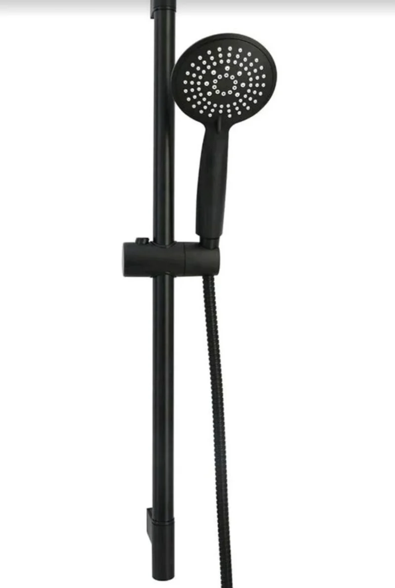 Duschgarnitur Duschset Schwarz