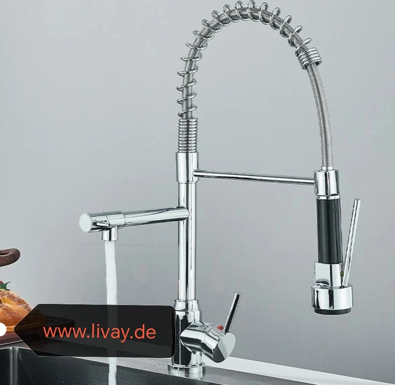 Wasserhahn Küchenarmartur Mischbatterie Hochdruck