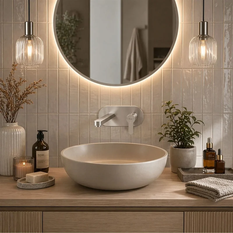 Unterputz Waschtischarmatur Arcos – Chrom Matt