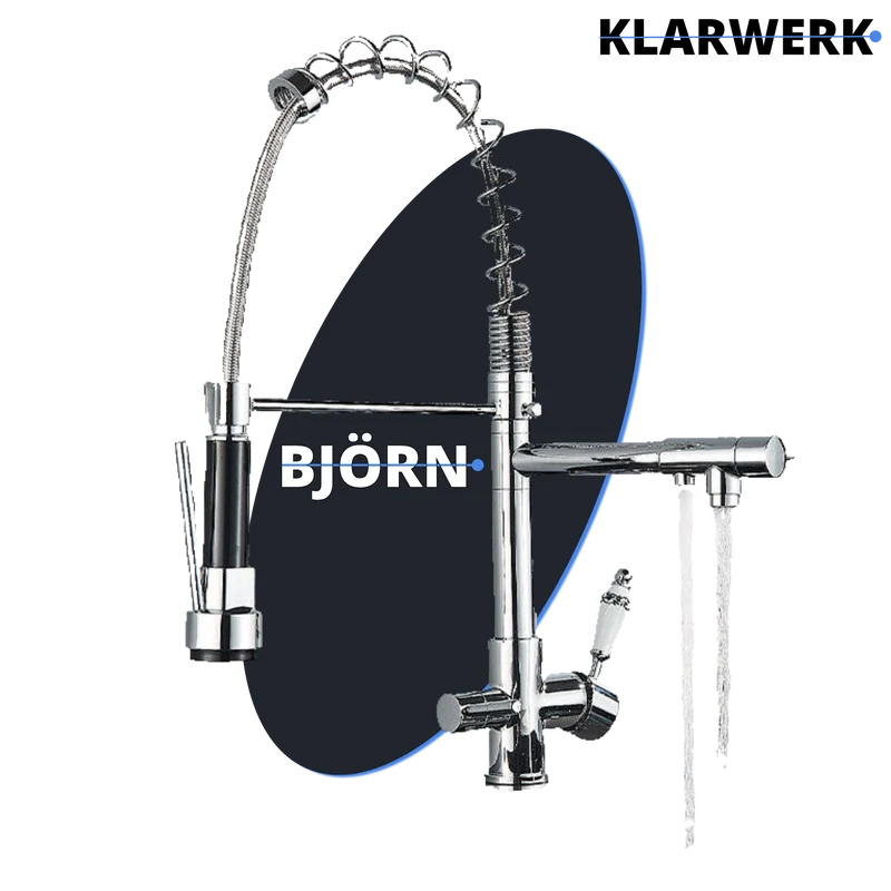 3-Wege-Armatur Trinkwasser "Björn" - Chrom