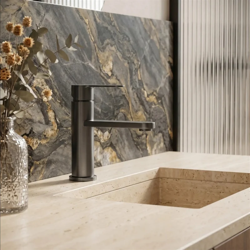 Waschtischarmatur Arcos – Titan Low
