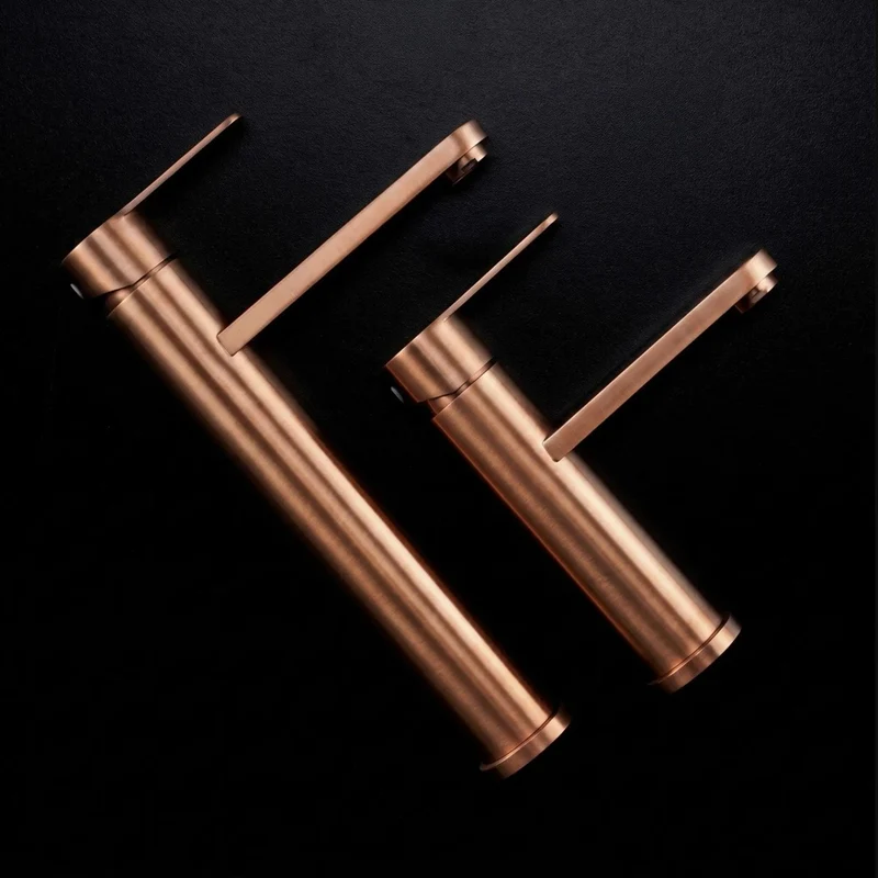 Waschtischarmatur Arcos – Kupfer Matt High