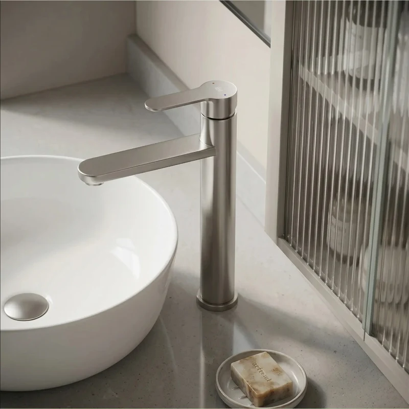 Waschtischarmatur Arcos – Chrom Matt High