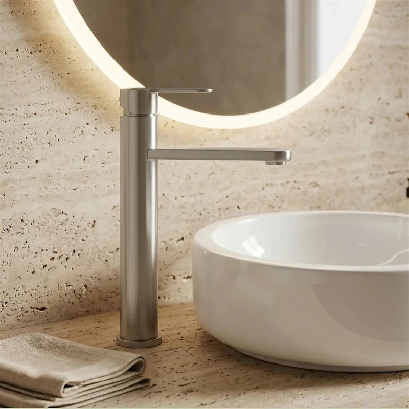 Waschtischarmatur Arcos – Chrom Matt High