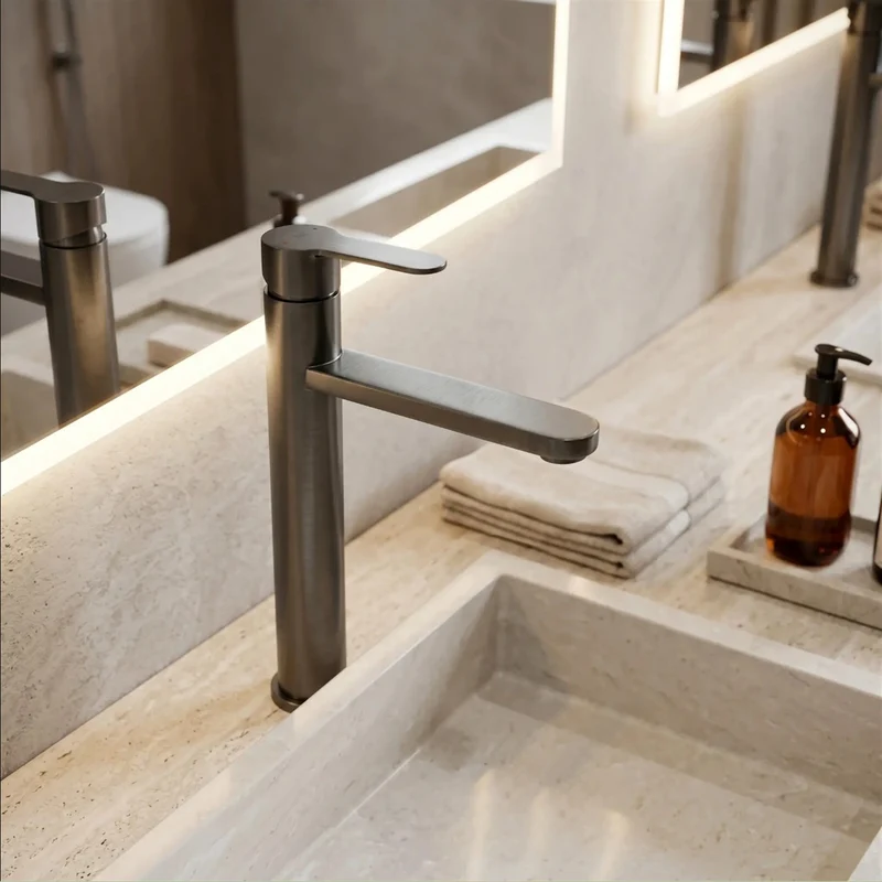 Waschtischarmatur Arcos – Titan High