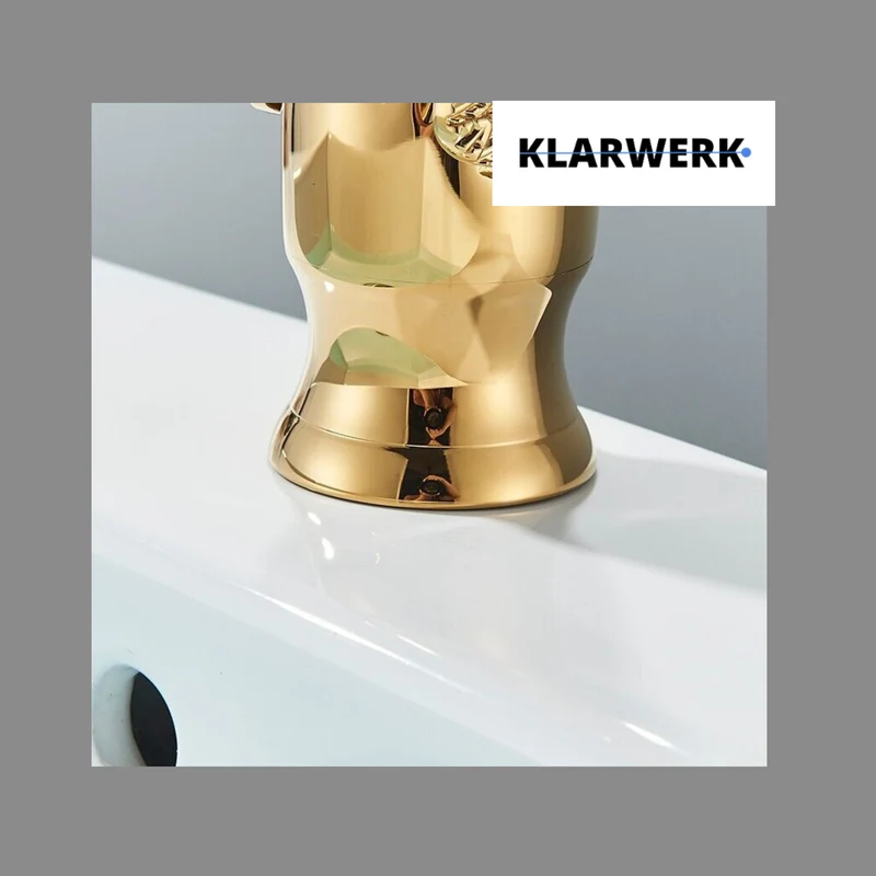 Badarmatur Schwan "Adrian" - Gold