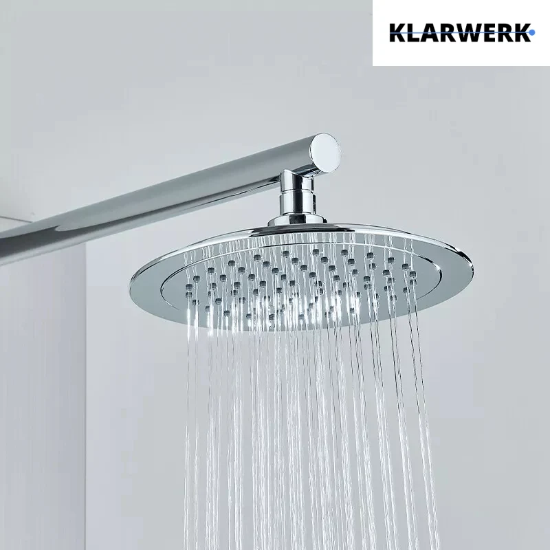 Duschpaneel Regendusche Set "BEN" - Silber (gebürstet)