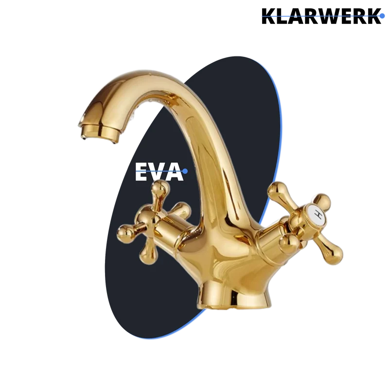 Retro-Badarmatur "Eva" - Gold glänzend