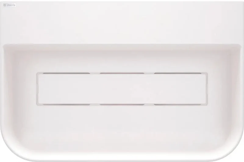DEANTE Arnika Granit Aufsatzwaschbecken mit Armaturenbank // Alabaster // CQA-AU6S