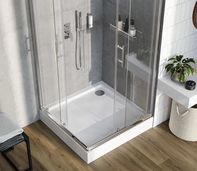 DEANTE Easy-Clean Siphon für Duschwanne // Chrom // NHC-029C