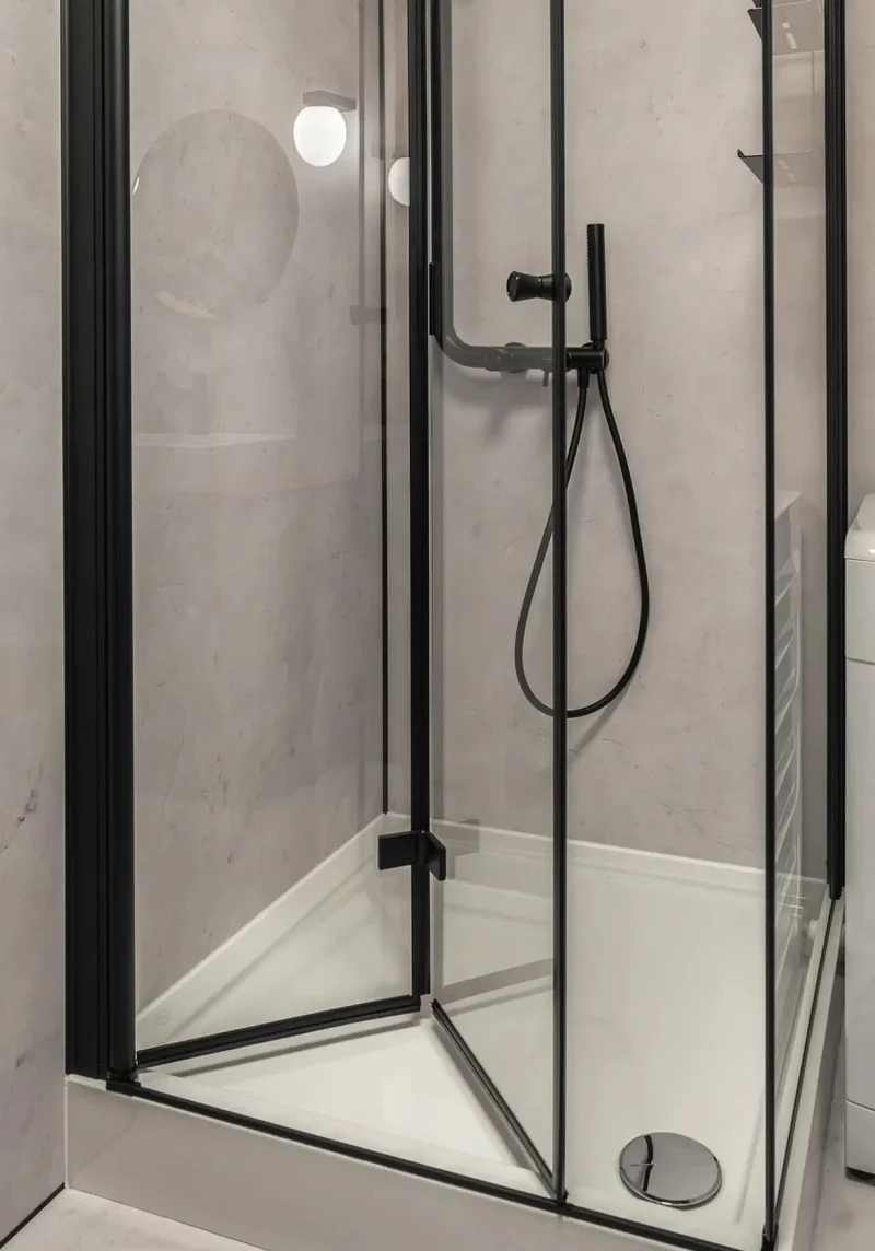 DEANTE Easy-Clean Siphon für Duschwanne // Chrom // NHC-029C