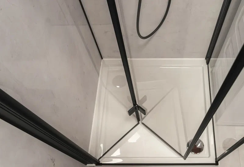 DEANTE Easy-Clean Siphon für Duschwanne // Chrom // NHC-029C