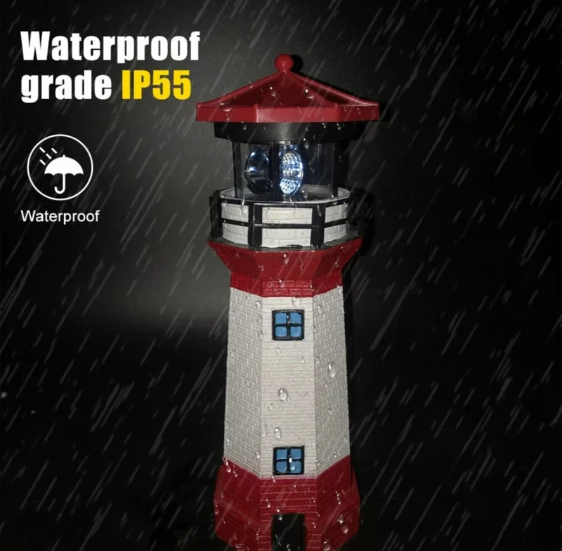 Solarlampe Solarleuchte Leuchtturm