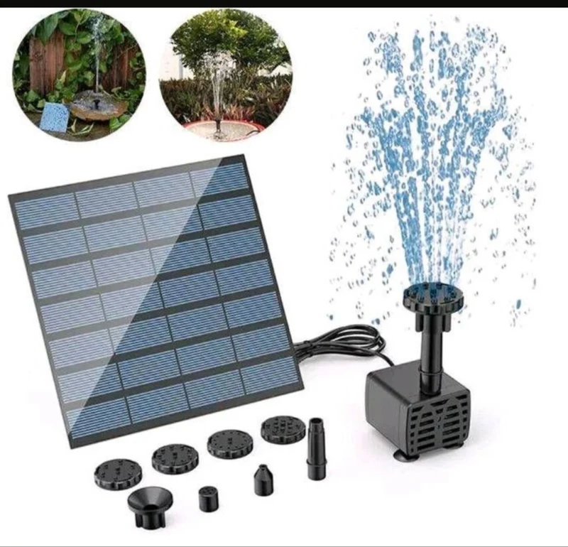 Solar Brunnenpumpe Teichpumpe 1.5 Watt