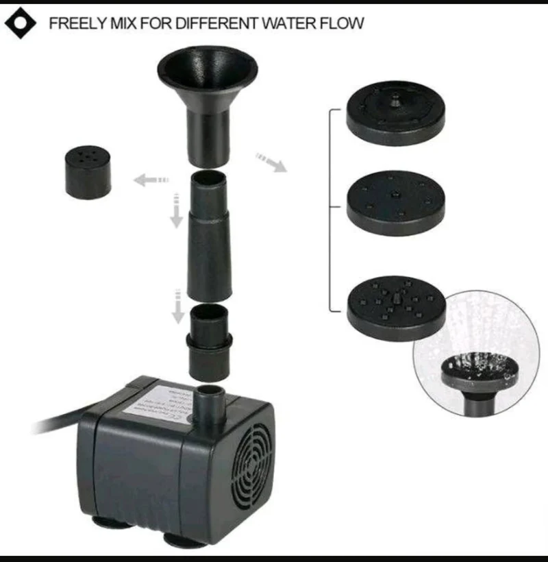 Solar Brunnenpumpe Teichpumpe 1.5 Watt