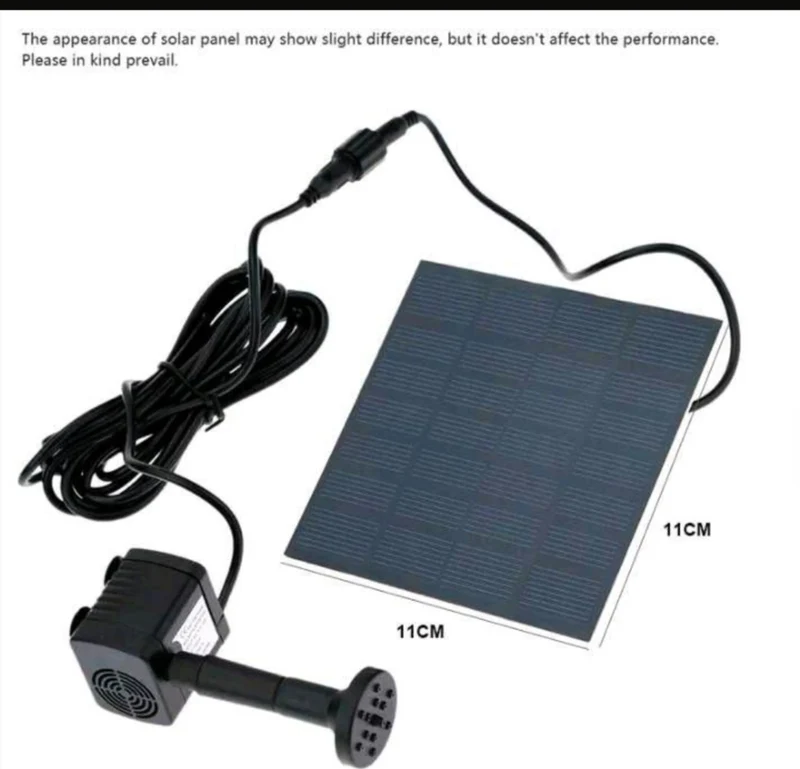 Solar Brunnenpumpe Teichpumpe 1.5 Watt