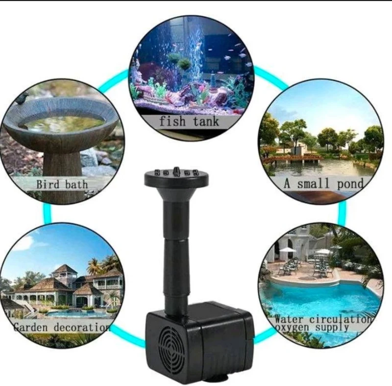 Solar Brunnenpumpe Teichpumpe 1.5 Watt