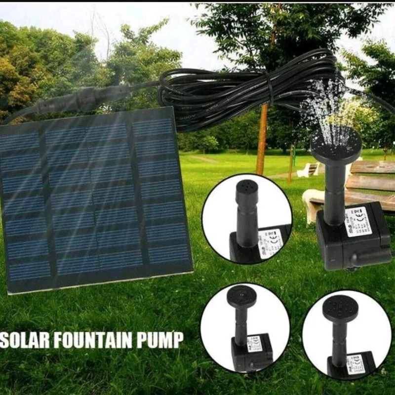 Solar Brunnenpumpe Teichpumpe 1.5 Watt