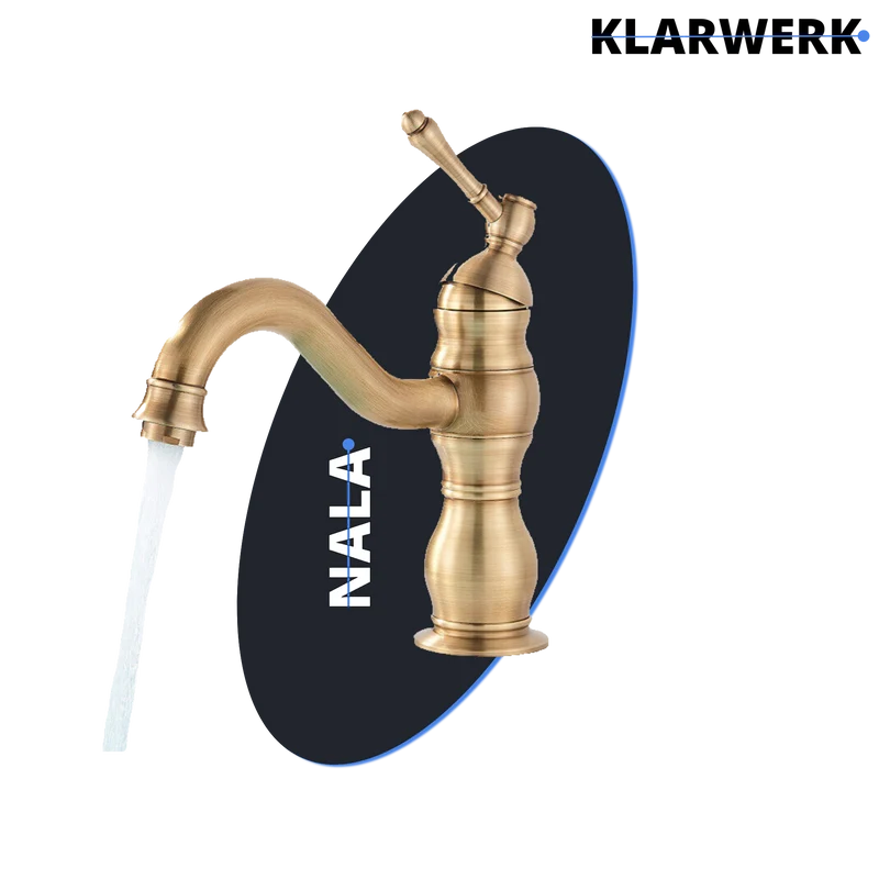 Kleine Retro-Badarmatur "Nala" - Gold