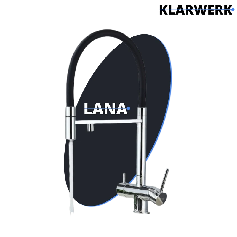 Flex 3-Wege Küchenarmatur "LANA" - Chrom