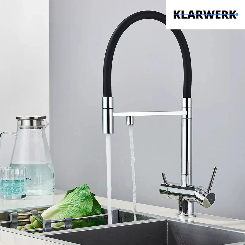Flex 3-Wege Küchenarmatur "LANA" - Chrom