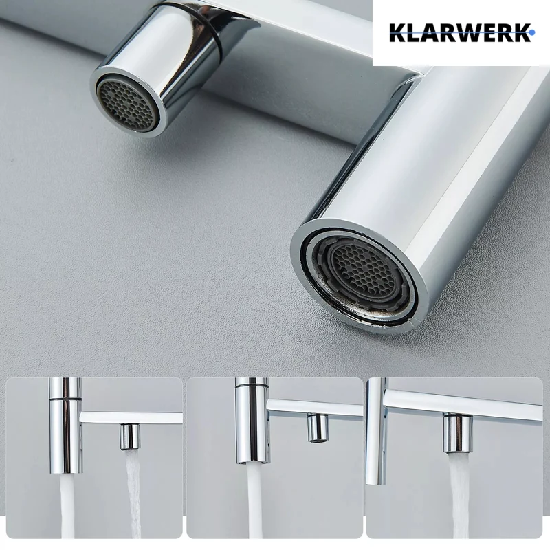 Flex 3-Wege Küchenarmatur "LANA" - Chrom