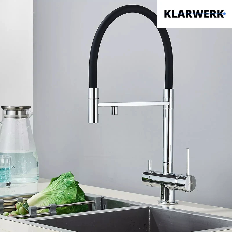 Flex 3-Wege Küchenarmatur "LANA" - Chrom