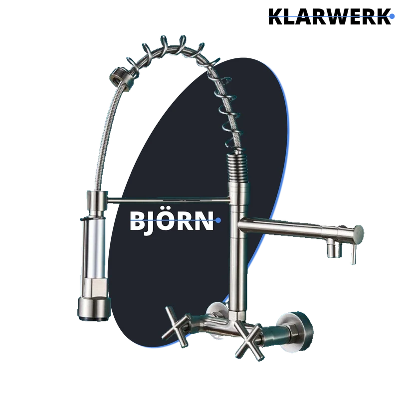 Gastronomie Wandarmatur "Björn" - Silber