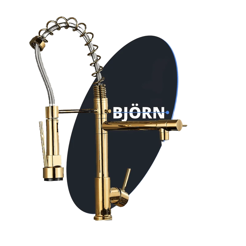 Gastronomie Küchenarmatur "Björn" - Gold