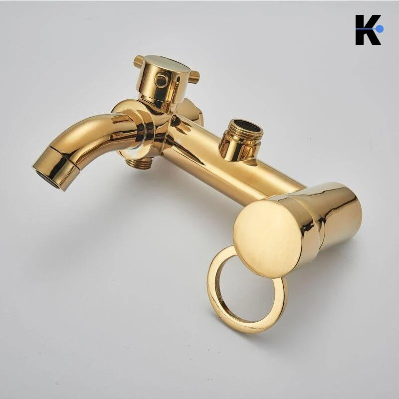 Regendusche Duscharmatur Set "Jana" - Gold