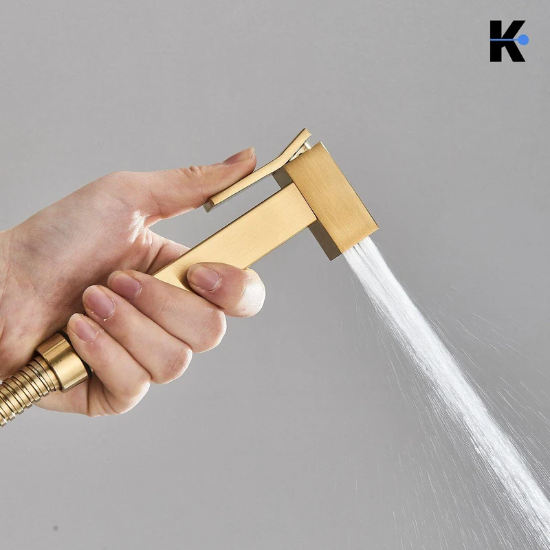 Regendusche Duscharmatur Set "Lana" - Gold