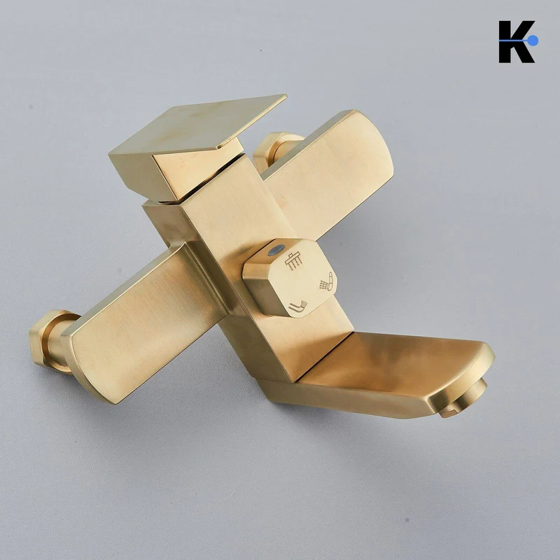 Regendusche Duscharmatur Set "Lana" - Gold