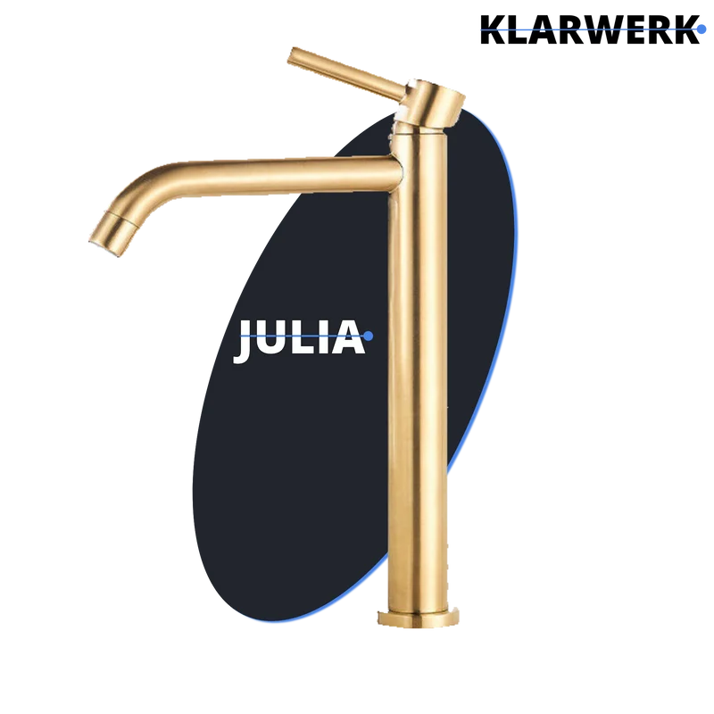 Hohe Badarmatur "Julia" - Gold