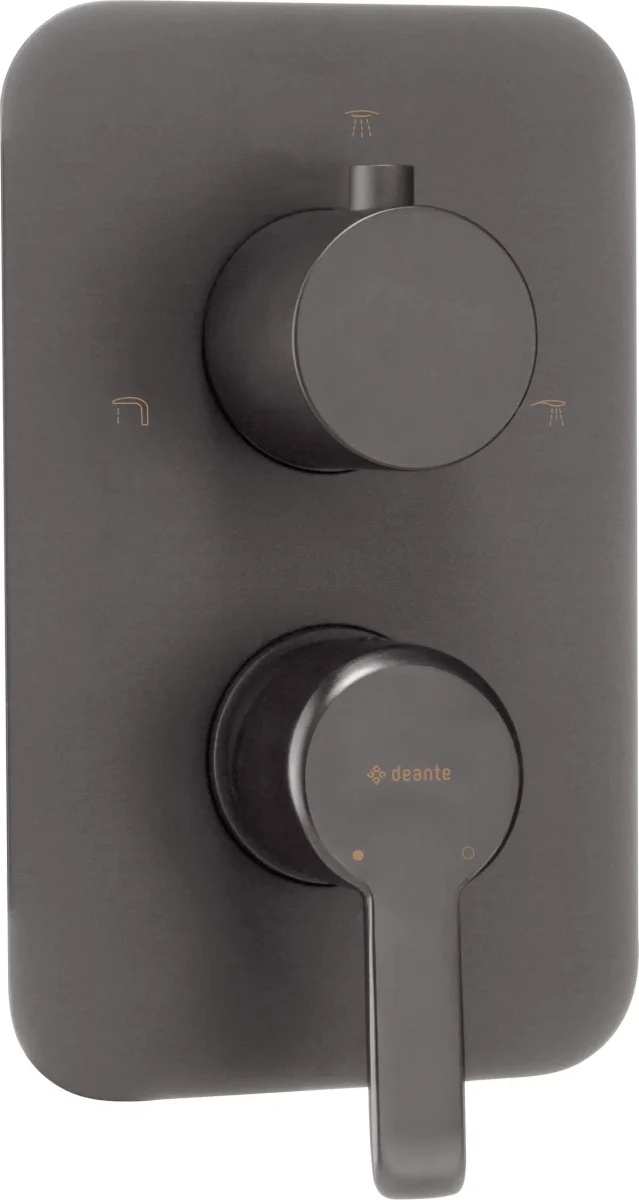 DEANTE Arnika Bedienmodul für Unterputz-Box // Titanium // BXY-DQAM