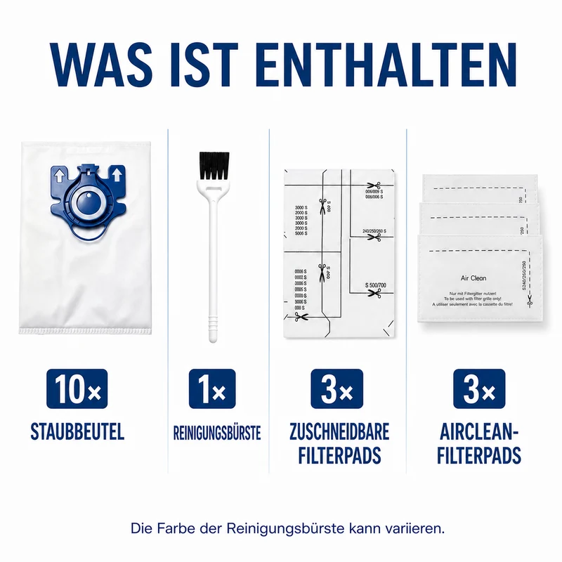 Geeignet für Staubsaugerbeutel-Sets der Miele GN-Serie, kompatibel mit den Serien Complete C1/C2/C3 und Classic C1 S