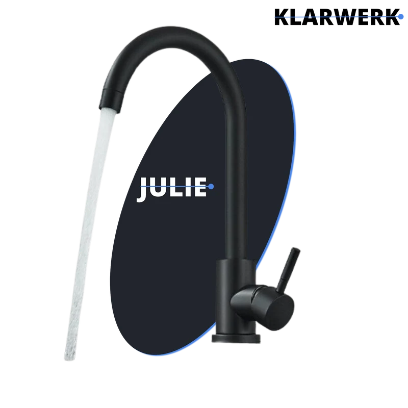 Niederdruck Küchenarmatur "Julie" - Schwarz
