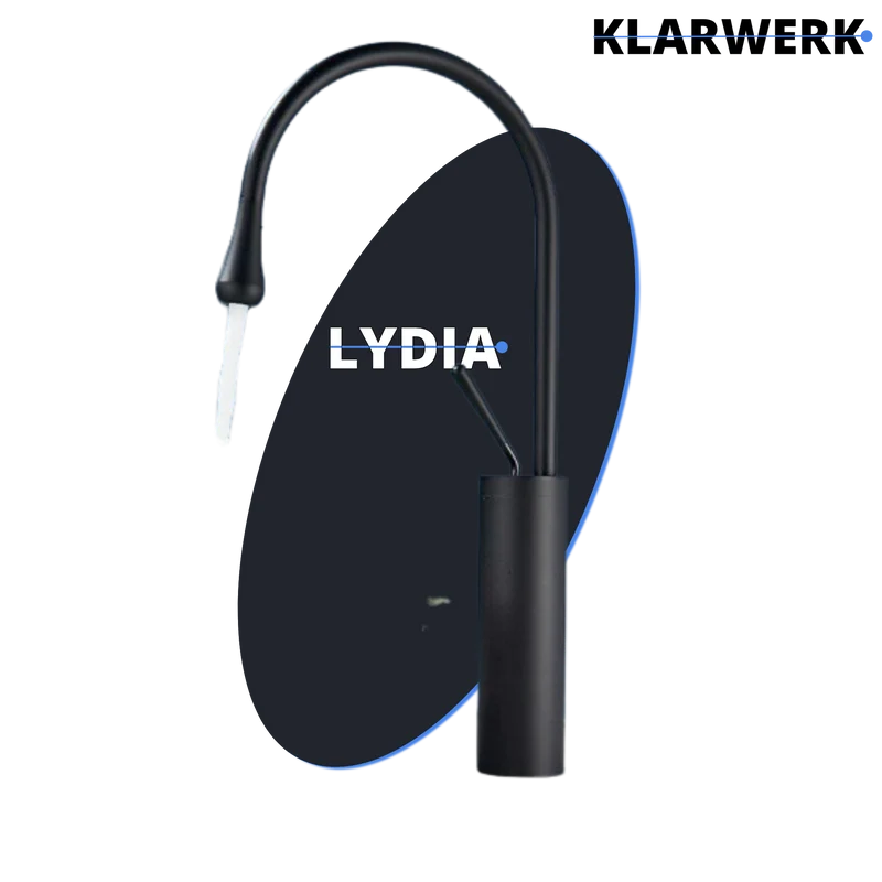 Hohe Badarmatur "Lydia" - Schwarz