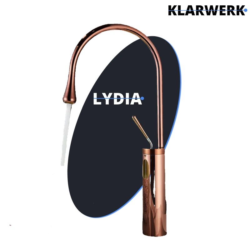 Hohe Badarmatur "Lydia" - Roségold