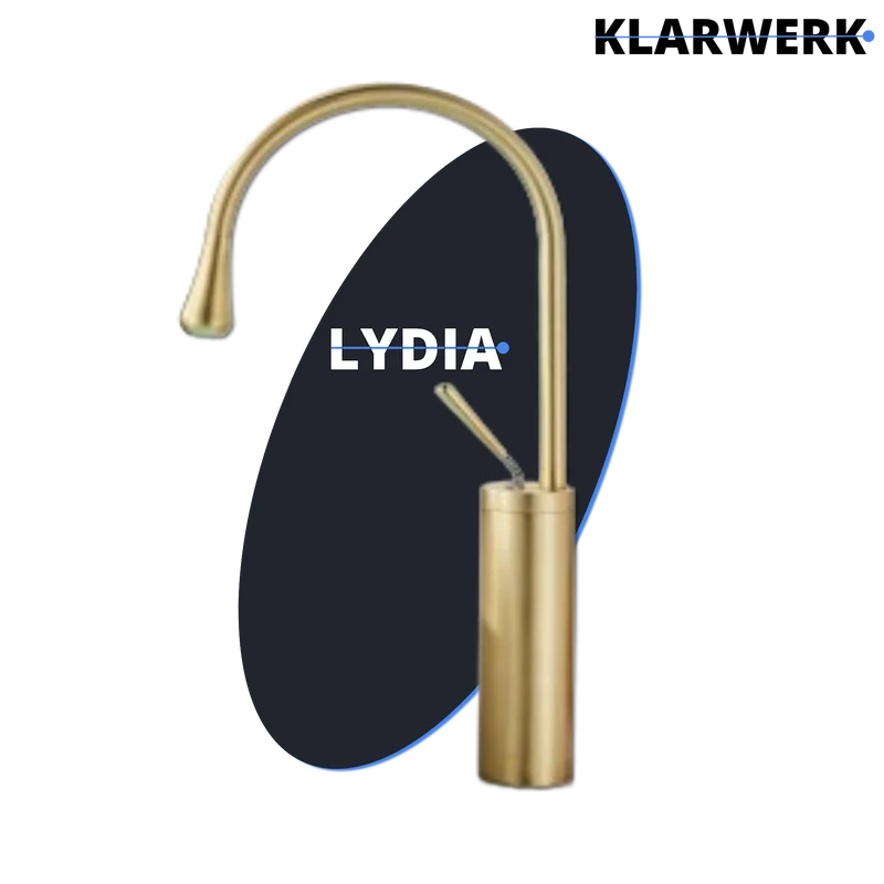 Hohe Badarmatur "Lydia" - Gold