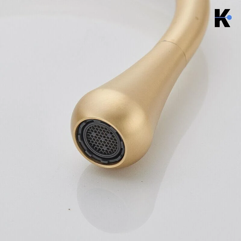 Hohe Badarmatur "Lydia" - Gold