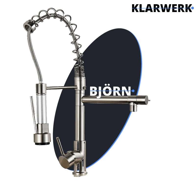 Gastronomie Küchenarmatur "Björn" - Silber