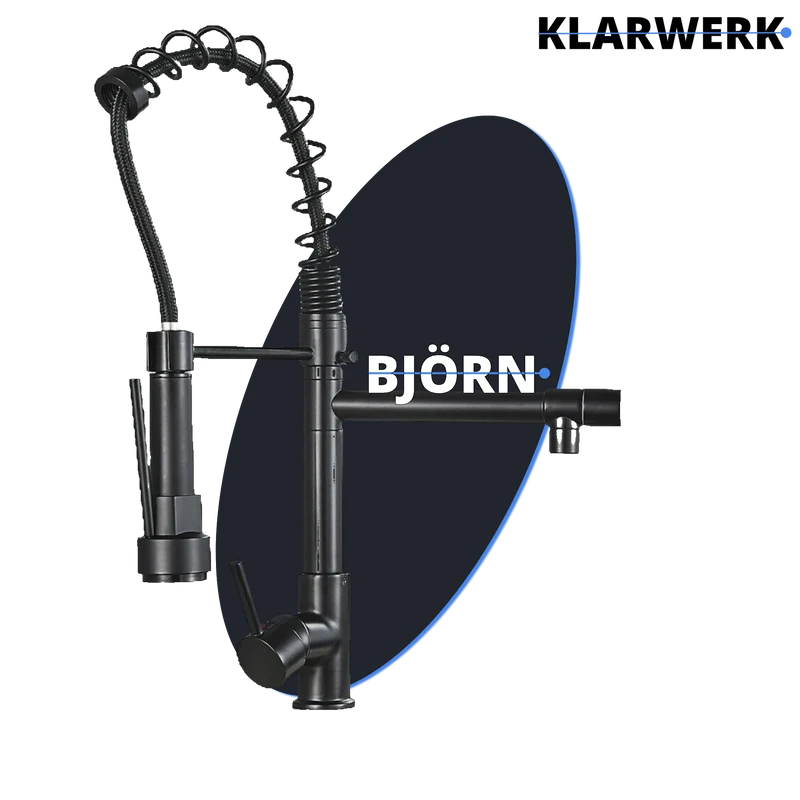 Gastronomie Küchenarmatur "Björn" - Schwarz
