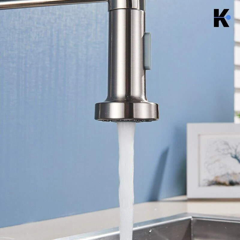 Flexible Küchenarmatur "Bernd" - Silber