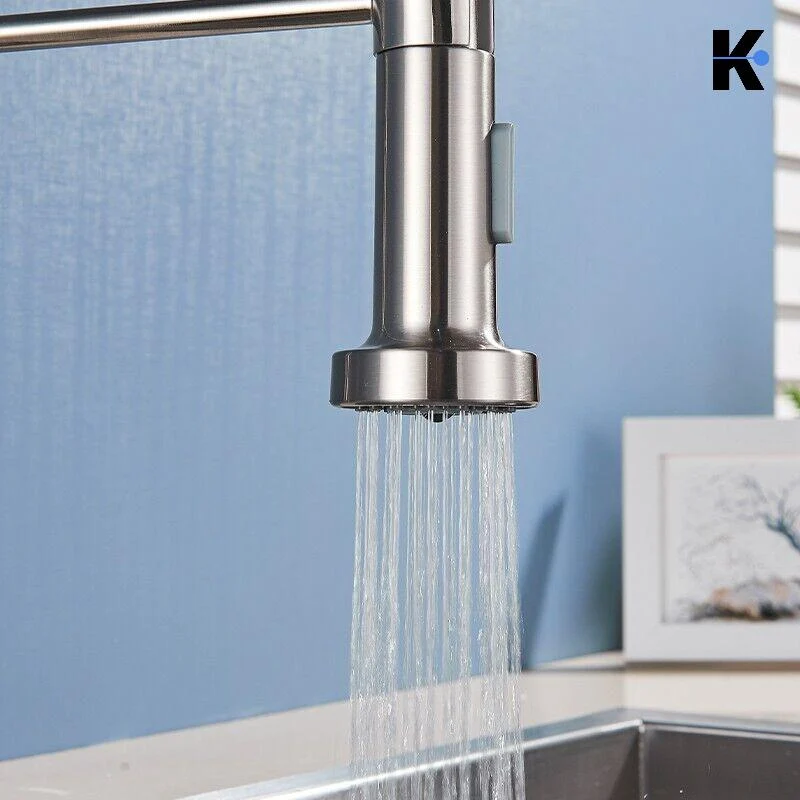 Flexible Küchenarmatur "Bernd" - Silber