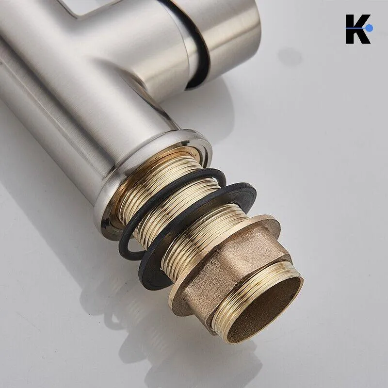 Flexible Küchenarmatur "Bernd" - Silber
