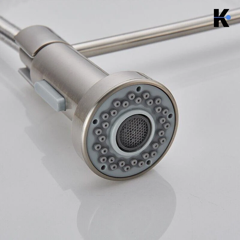 Flexible Küchenarmatur "Bernd" - Silber