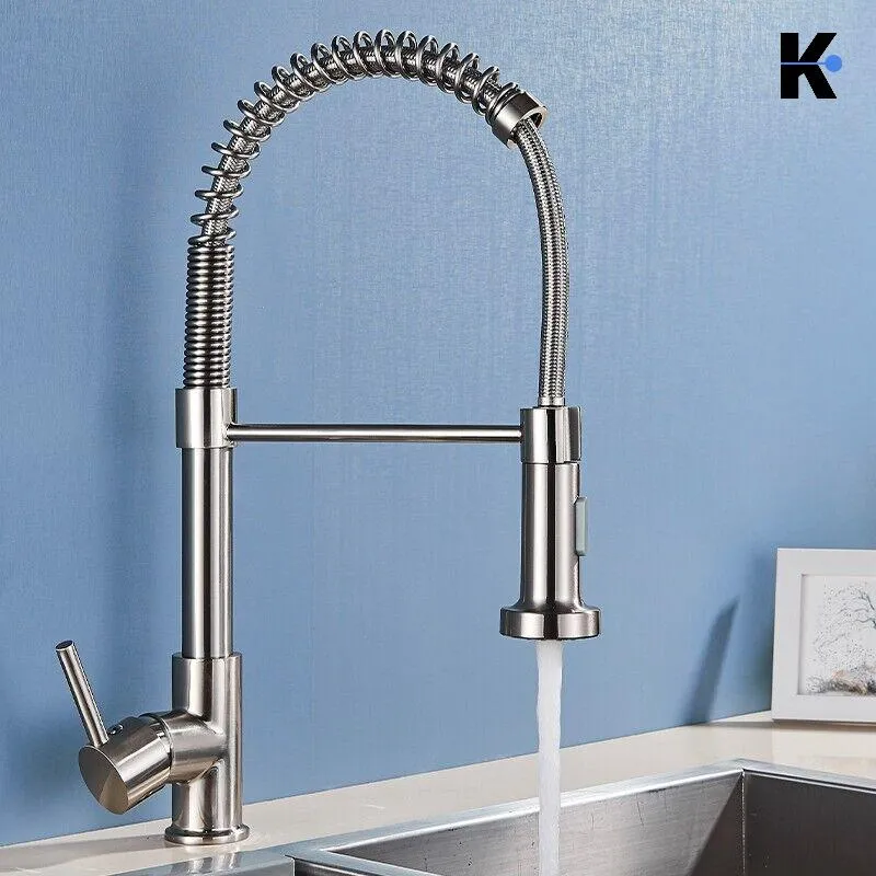 Flexible Küchenarmatur "Bernd" - Silber