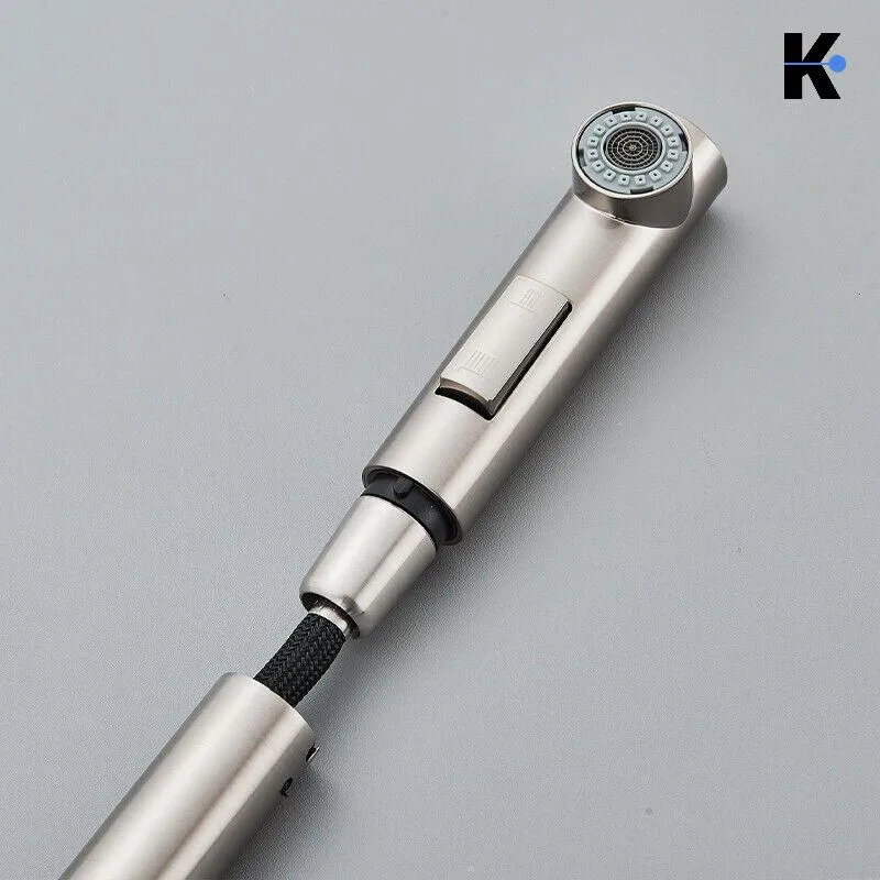 Ausziehbare Küchenarmatur "Felix" - Silber