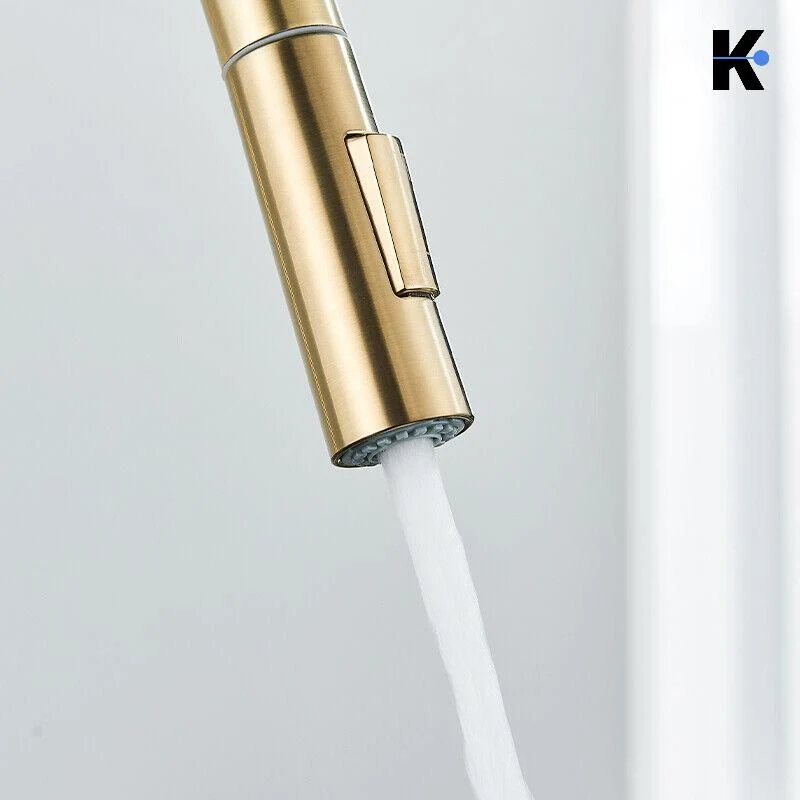 Ausziehbare Küchenarmatur "Jana" - Gold